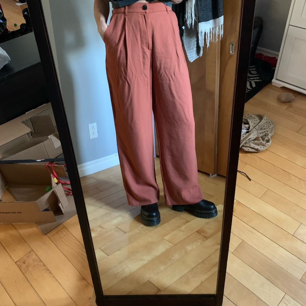Wide leg Zara pants